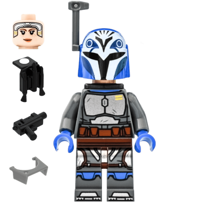 Конструктор Lego Фігурка Bo-Katan Kryze Paper Bag Star Wars 912302 sw1163 Новий - Retromagaz