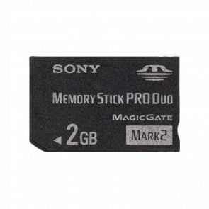 Карта Пам'яті Sony PlayStation Portable Memory Stick PRO Duo 2GB Black Б/У - Retromagaz