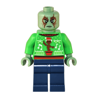 Фігурка Lego Marvel Drax Holiday Sweater Super Heroes sh0837 1 Б/У - Retromagaz