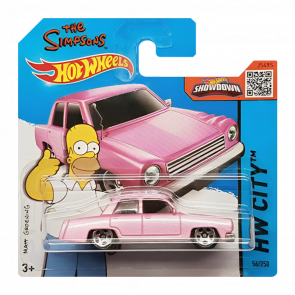 Машинка Базовая Hot Wheels The Simpsons Family Car City 1:64 CFG80 Pink - Retromagaz