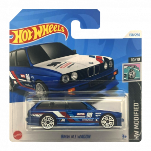 Машинка Базова Hot Wheels BMW M3 Wagon Modified 1:64 HRY67 Blue - Retromagaz