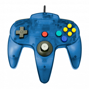 Геймпад Проводной RMC N64 Trans-Blue Новый