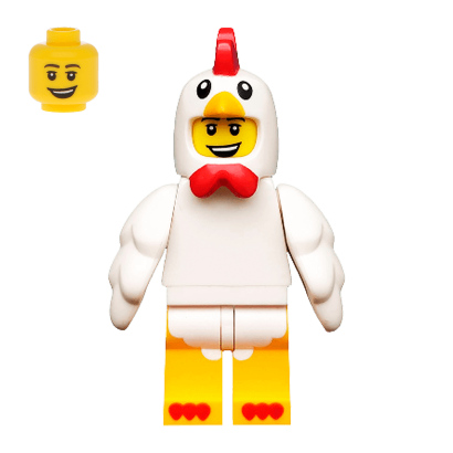 Фігурка Lego Series 9 Chicken Suit Guy Collectible Minifigures col135 Б/У - Retromagaz