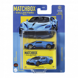 Машинка Premium Matchbox 2018 Bugatti Divo Collectors 1:64 HVW14 Blue