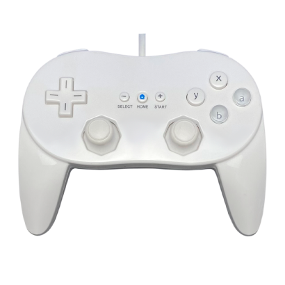 Геймпад Проводной RMC Wii Classic Controller Pro White 1m Б/У - Retromagaz