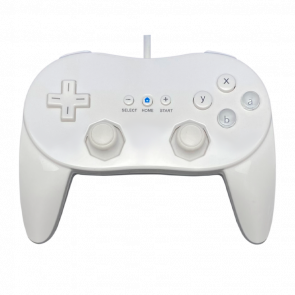 Геймпад Проводной RMC Wii Classic Controller Pro White 1m Б/У - Retromagaz