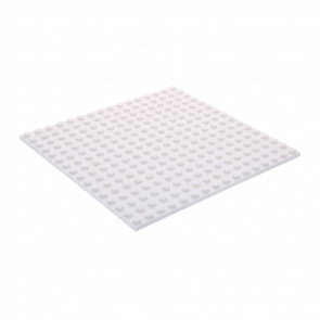 Пластина Lego Обычная 16 x 16 91405 4618526 White Б/У