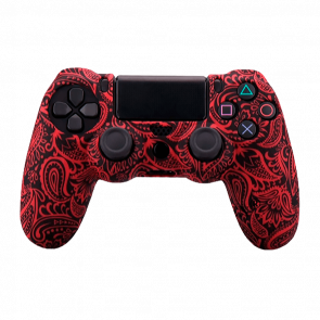 Чохол Силіконовий RMC PlayStation 4 Leaf Red Новий