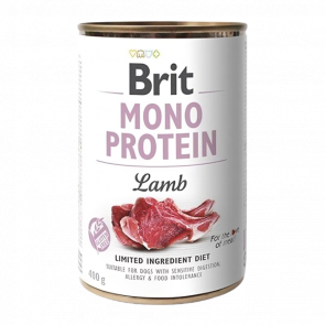 Вологий Корм для Собак Brit Care Mono Protein Ягня 400g