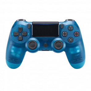 Геймпад Беспроводной RMC PlayStation 4 DoubleShock 4 Clear Blue Б/У - Retromagaz