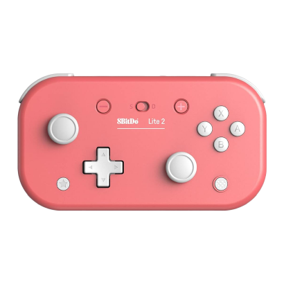 Геймпад Бездротовий 8BitDo Switch Lite 2 Coral Новий - Retromagaz