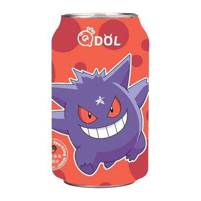 Напій QDol Pokemon Gengar Grape China 330ml - Retromagaz