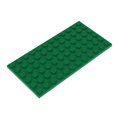 Пластина Lego Звичайна 6 x 12 3028 302828 4614769 6177783 Green 4шт Б/У - Retromagaz