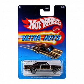 Тематична Машинка Hot Wheels '65 Pontiac GTO Ultra Hots 1:64 JBY65 Brown