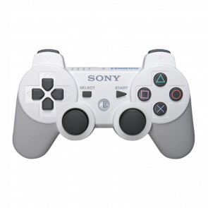 Геймпад Бездротовий Sony PlayStation 3 DualShock 3 White Б/У