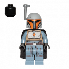 Фигурка Lego Другое Mandalorian Tribe Warrior Female Black Cape Star Wars sw1077 Б/У