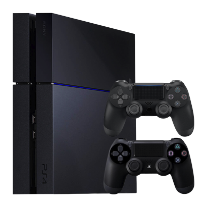 Набір Консоль Sony PlayStation 4 CUH-10-11хх 500GB Black Б/У  + Геймпад Бездротовий RMC DoubleShock 4 - Retromagaz