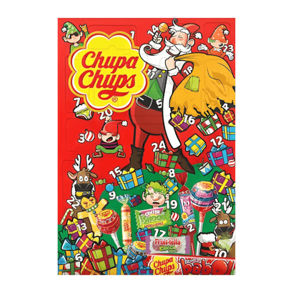 Адвент-Календарь Chupa Chups Merry Christmas Advent-Calendar 210,6g - Retromagaz