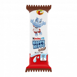 Батончик Kinder Happy Hippo Cocoa 1 Pieces 20.7g - Retromagaz