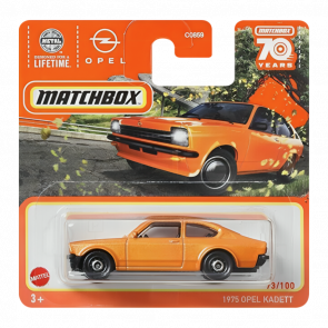 Машинка Велике Місто Matchbox Opel 1975 Opel Kadett Highway 1:64 HLC86/HKW72 Orange