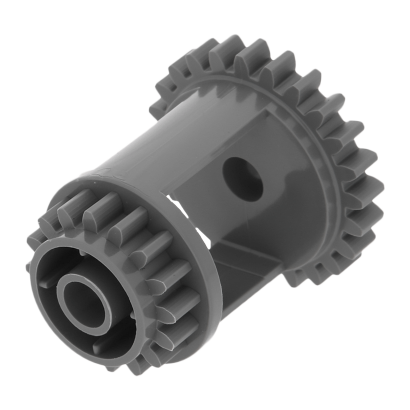 Technic Lego Шестірня Differential 24-16 Teeth 6573 657327 4211023 6573199 Dark Bluish Grey Б/У - Retromagaz