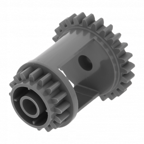 Technic Lego Шестерня Differential 24-16 Teeth 6573 657327 4211023 6573199 Dark Bluish Grey Б/У - Retromagaz