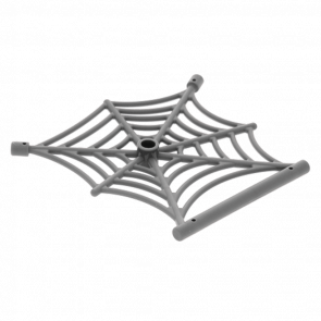 Для Тварин Lego Spider Web with Bar 90981 4630761 Dark Bluish Grey 2шт Б/У