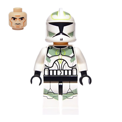 Фигурка Lego Республика Clone Trooper Horn Company Phase 1 Star Wars sw0298 Б/У - Retromagaz