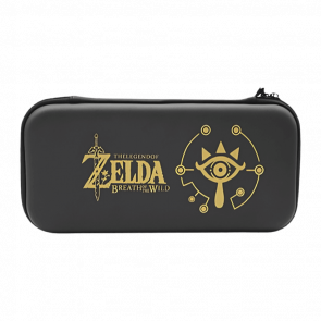 Чехол Твердый RMC Switch OLED Model The Legend of Zelda: Breath of the Wild Black Новый - Retromagaz