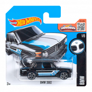 Машинка Базовая Hot Wheels BMW 2002 BMW 1:64 DHR80 Black - Retromagaz