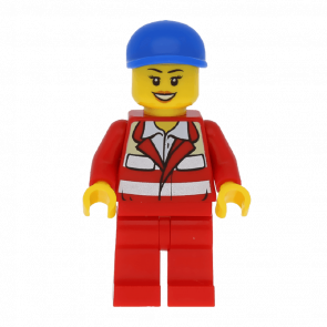 Lego Фигурка City Hospital Doctor Доктор 2 Девушка cty0317 Ориг Б/У H