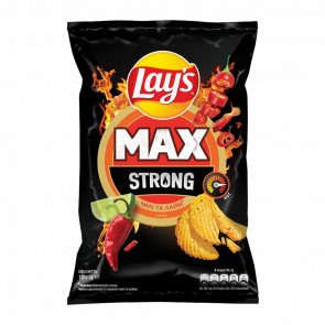 Чіпси Lay's Strong зі Смаком Чилі та Лайму 120g - Retromagaz