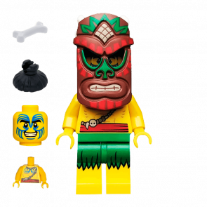 Фигурка Lego Series 11 Island Warrior Collectible Minifigures col167 Б/У - Retromagaz