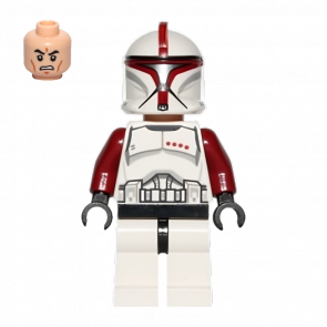 Фигурка Lego Республика Clone Trooper Captain Phase 1 Star Wars sw0492 Б/У - Retromagaz