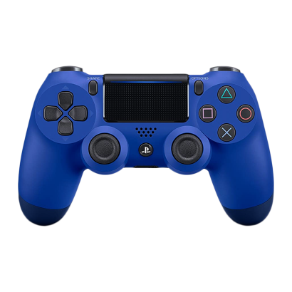 Геймпад Беспроводной Sony PlayStation 4 DualShock 4 Version 2 Blue Б/У Нормальный - Retromagaz