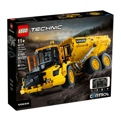 Конструктор Lego 6x6 Volvo Articulated Hauler Technic 42114 Новый - Retromagaz