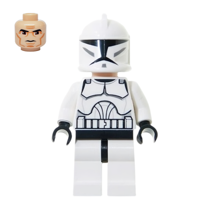 Фігурка Lego Республіка Clone Trooper Phase 1 Star Wars sw0201 Б/У - Retromagaz