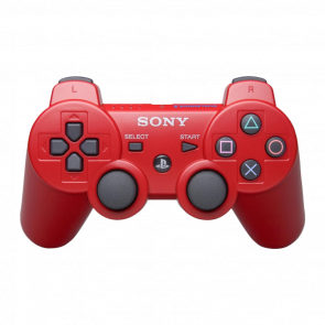 Геймпад Беспроводной Sony PlayStation 3 DualShock 3 Red Б/У - Retromagaz