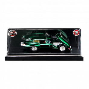 Машинка Premium Hot Wheels 1964 Jaguar E-Type Red Line Club RLC 1:64 HGK82 Green - Retromagaz