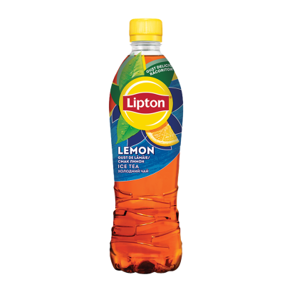 Чай Холодний Lipton Черный Лимон 500ml - Retromagaz