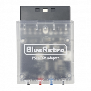 Адаптер RetroScaler PlayStation 2 BlueRetro Gamepad Connector - Bluetooth Connector Trans Clear Новий - Retromagaz