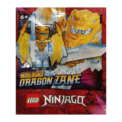 Конструктор Lego Фігурка Golden Dragon Zane Foil Pack Ninjago 892293 njo770 Новий - Retromagaz