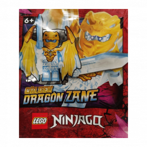 Конструктор Lego Фігурка Golden Dragon Zane Foil Pack Ninjago 892293 njo770 Новый