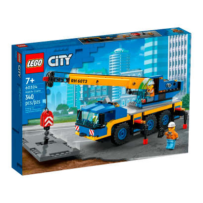 Конструктор Lego Передвижной Кран City 60324 Новый - Retromagaz