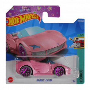 Машинка Базовая Hot Wheels Barbie Extra Tooned 1:64 HCX32 Pink - Retromagaz