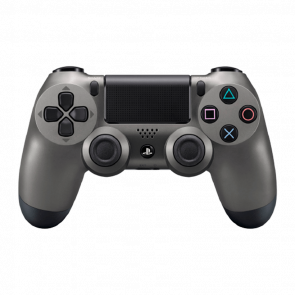 Геймпад Бездротовий Sony PlayStation 4 DualShock 4 Version 1 Steel Black Б/У - Retromagaz