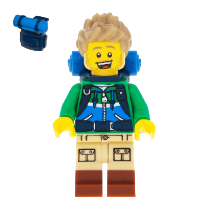 Фигурка Lego Series 16 Hiker Collectible Minifigures col249 Б/У - Retromagaz