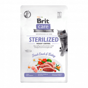 Сухой Корм для Кошек Cтерилизованных Brit Care Urinary Health Утка і Індейка 400g