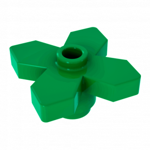 Растение Lego Цветок Leaves Angular 2 x 2 4727 4143562 Bright Green 10шт Б/У - Retromagaz