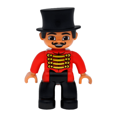 Фігурка Lego Boy Circus Ringmaster Duplo 47394pb152 Б/У - Retromagaz